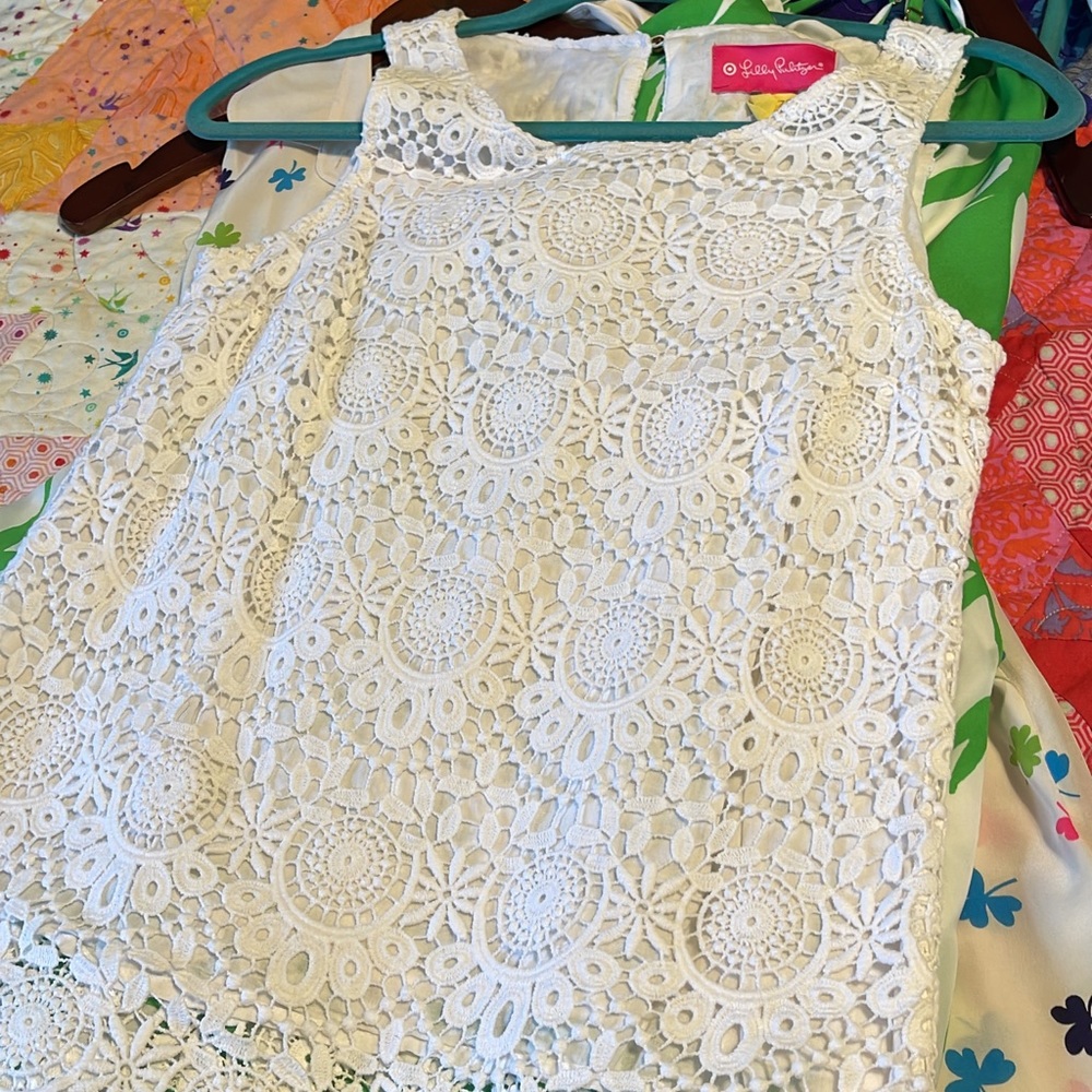 Xs Lilly for target too white lace vguc